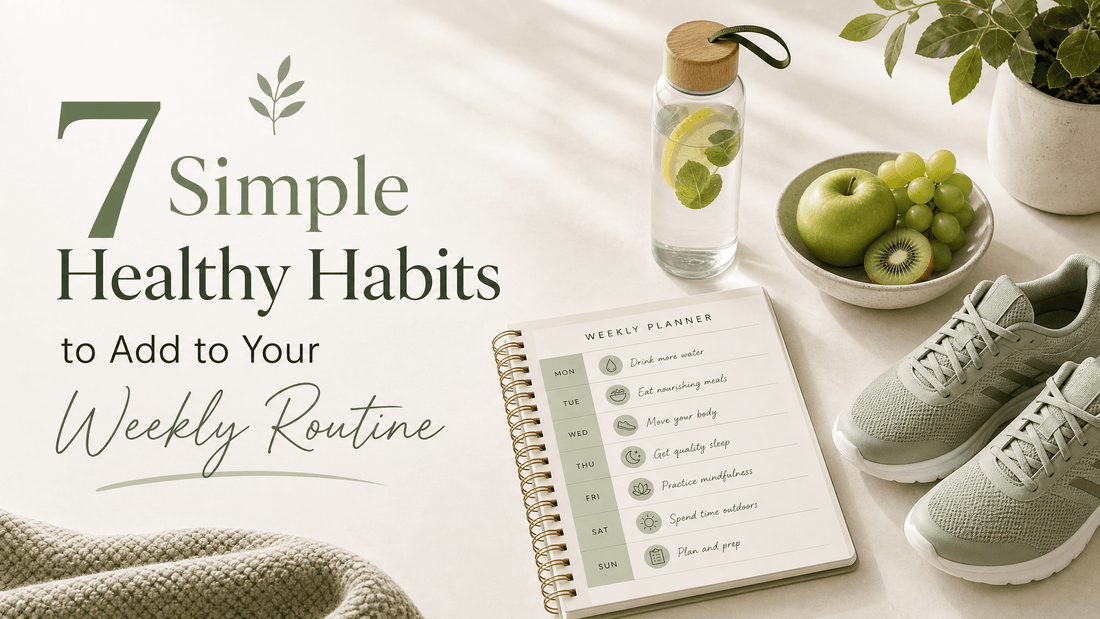 7 Simple Healthy Habits to Add to Your Weekly Routine—Even When Life Gets Busy - The Digital Planner Shop
