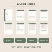 12-Week Fitness & Wellness Planner - 43-Page Printable PDF - My Store